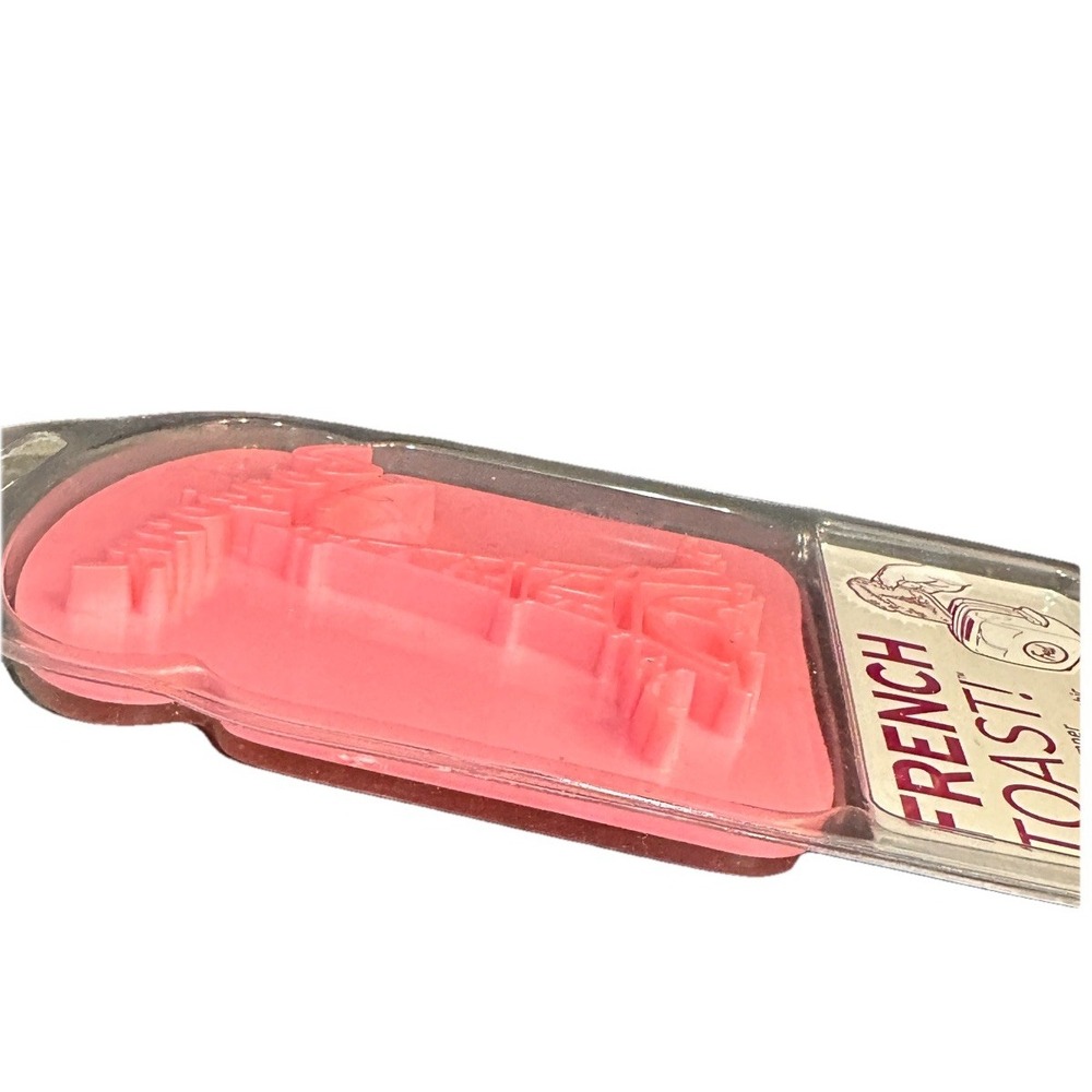 Fred French Toast Bread Stamper Eiffel Tower Bonjour France Fun Kitchen Tool NEW - Picture 3 of 3